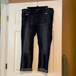 2 pair of ankle length jeans